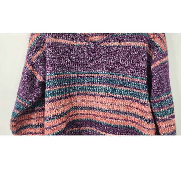 Novica Alpaca Wool‎ Blend Warm Cozy Crewneck Sweater Size Small Oversized - Picture 4 of 7